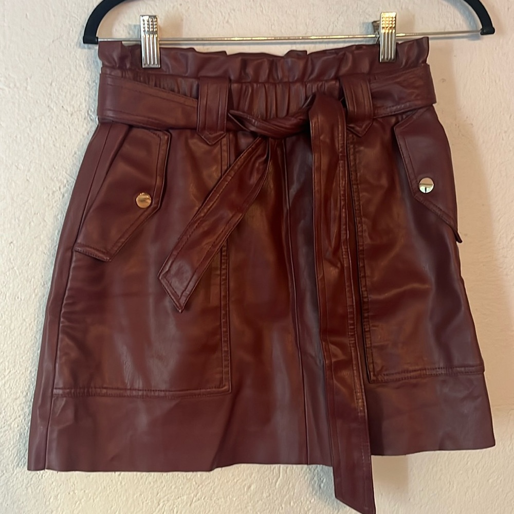 Zara faux skirt